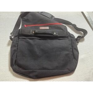 Craftsman Tool Messenger Bag‎ Black Red Shoulder Strap Organizer 20 Inch